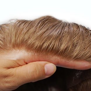 リプレーサブル・ヘアシステム / 0.08mmスキンベース / ストックオーダー品