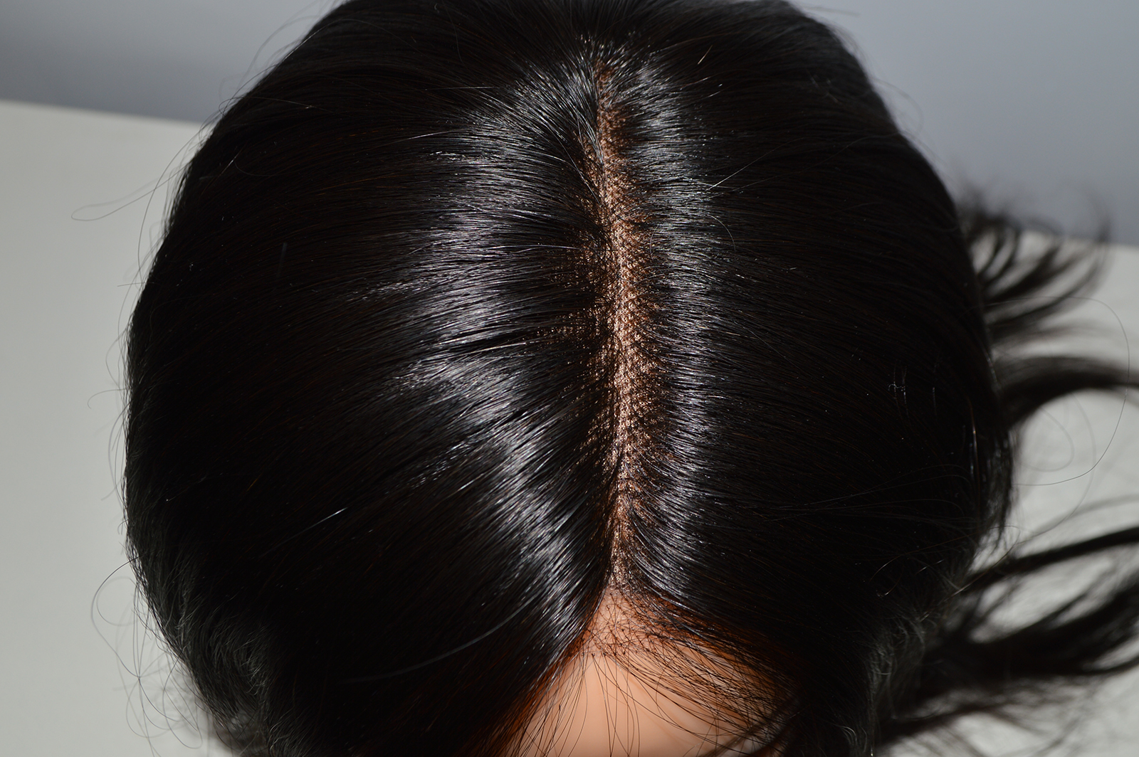 簡易スカルプ付きウィッグ