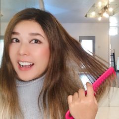 【ウィッグのケア】その２：ブラッシング